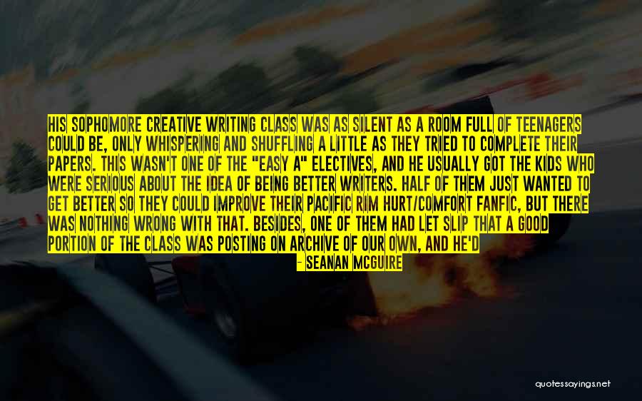 Graded Quotes By Seanan McGuire Graded Quotes By Seanan McGuire