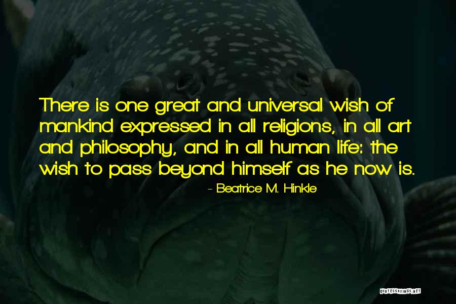 Graduate Candidate Quotes By Beatrice M. Hinkle