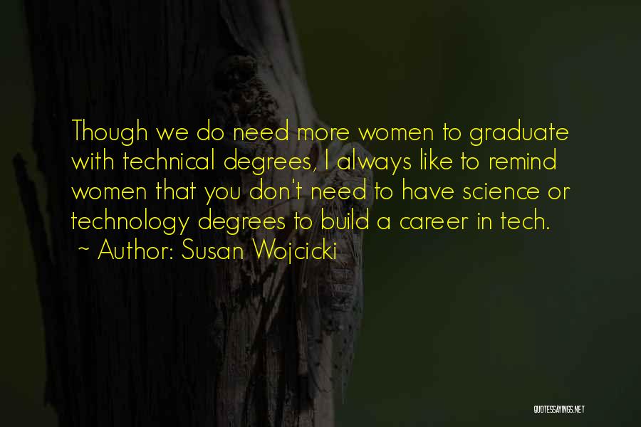 Graduate Degrees Quotes By Susan Wojcicki