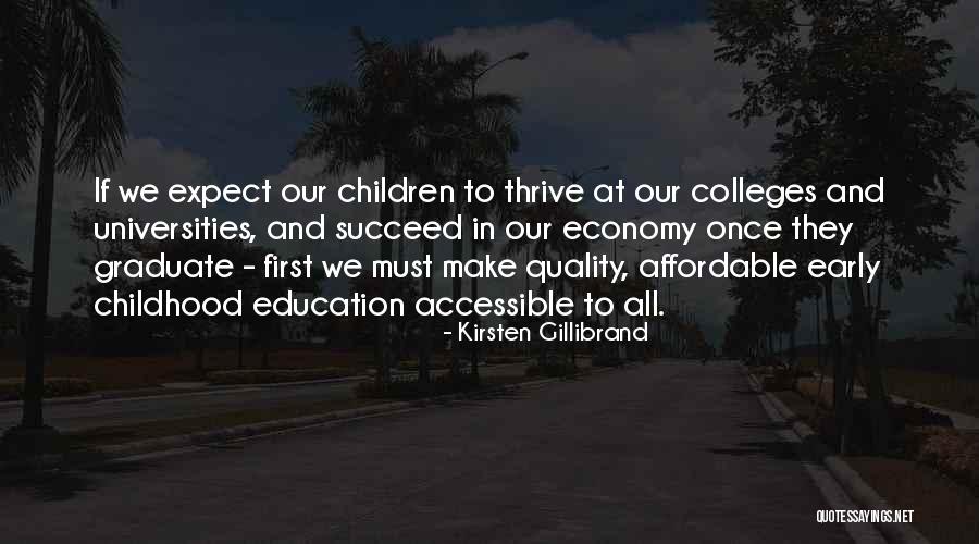 Graduate Education Quotes By Kirsten Gillibrand