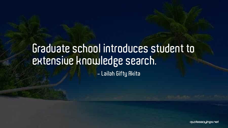 Graduate Education Quotes By Lailah Gifty Akita