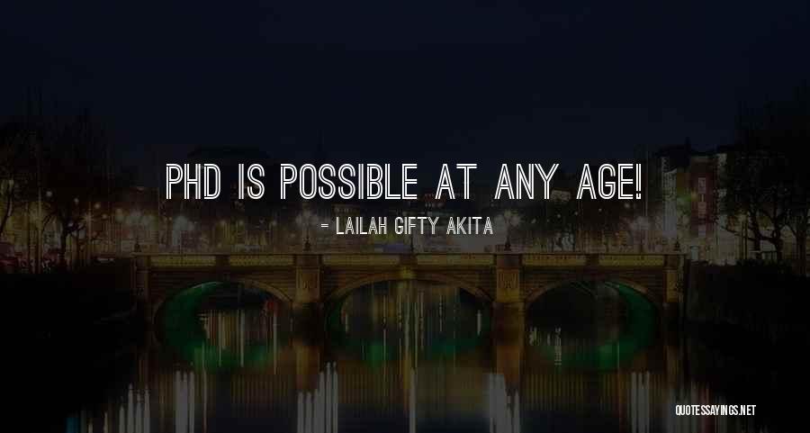 Graduate Education Quotes By Lailah Gifty Akita