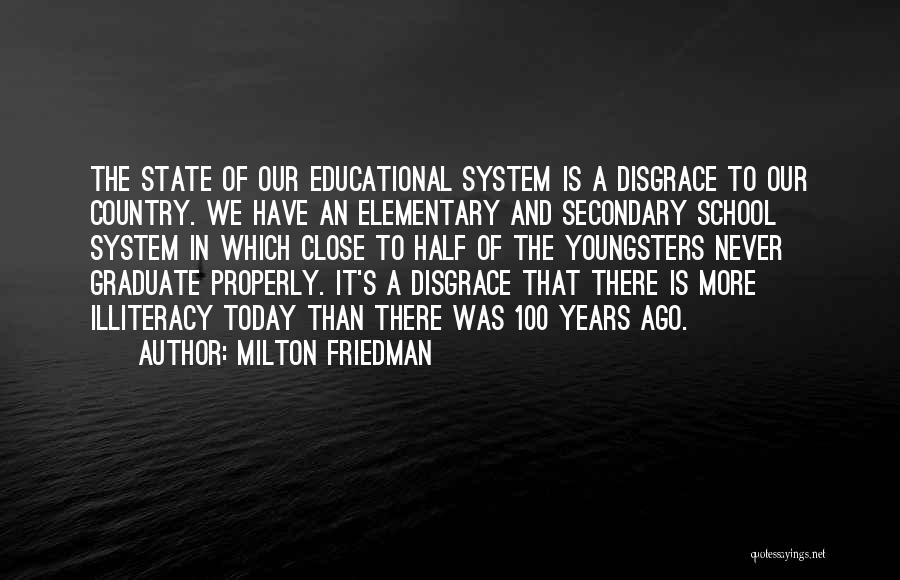 Graduate Quotes By Milton Friedman