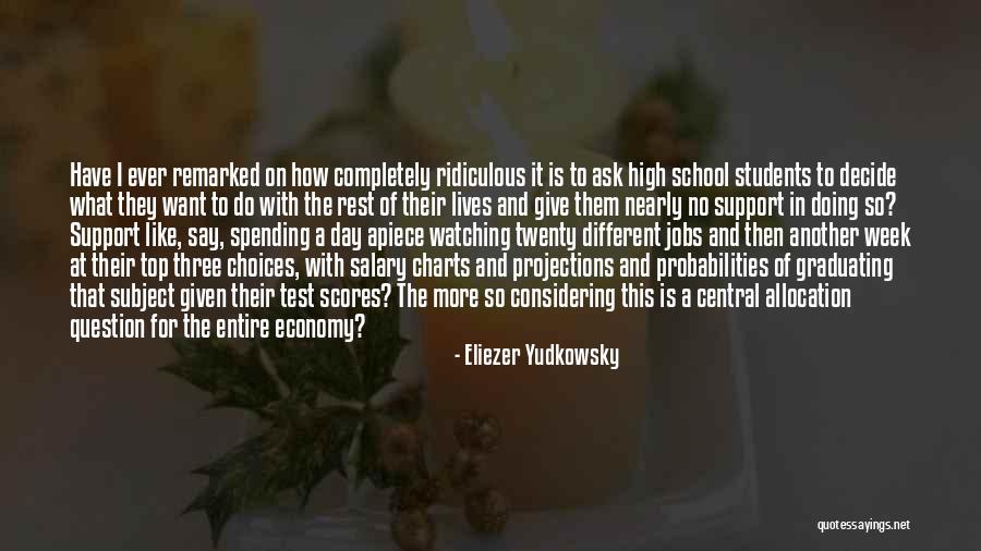 Graduating In High School Quotes By Eliezer Yudkowsky