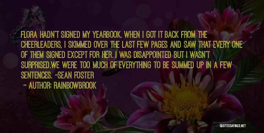 Graduation From School Quotes By Rainbowbrook