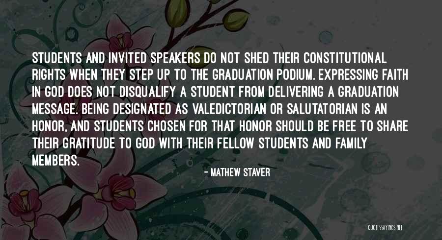 Graduation Quotes By Mathew Staver