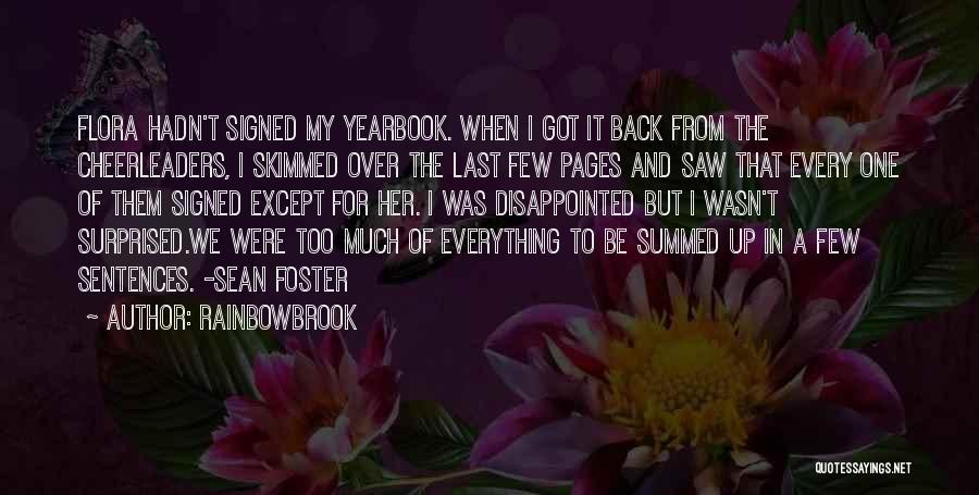 Graduation Yearbook Quotes By Rainbowbrook