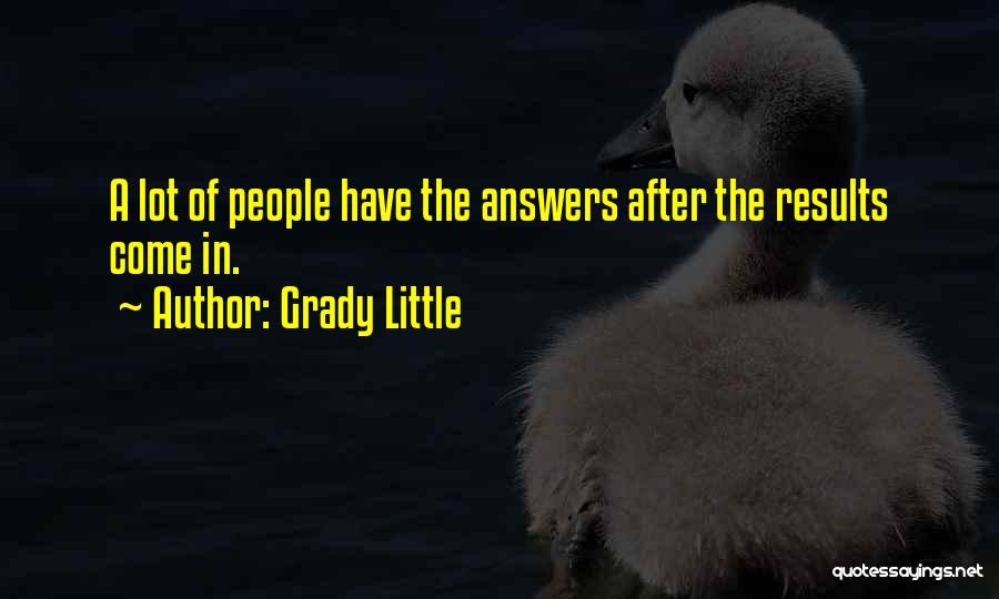 Grady Little Quotes 1819384