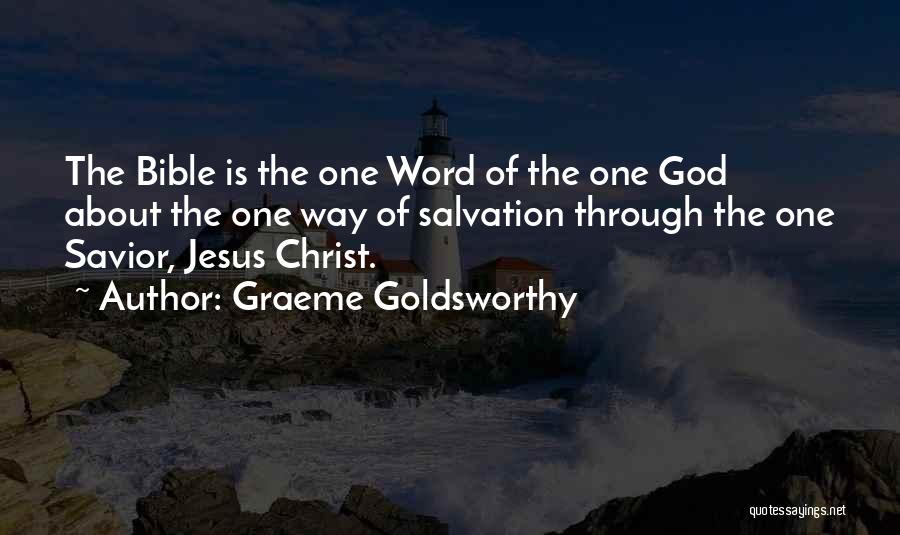 Graeme Goldsworthy Quotes 390488