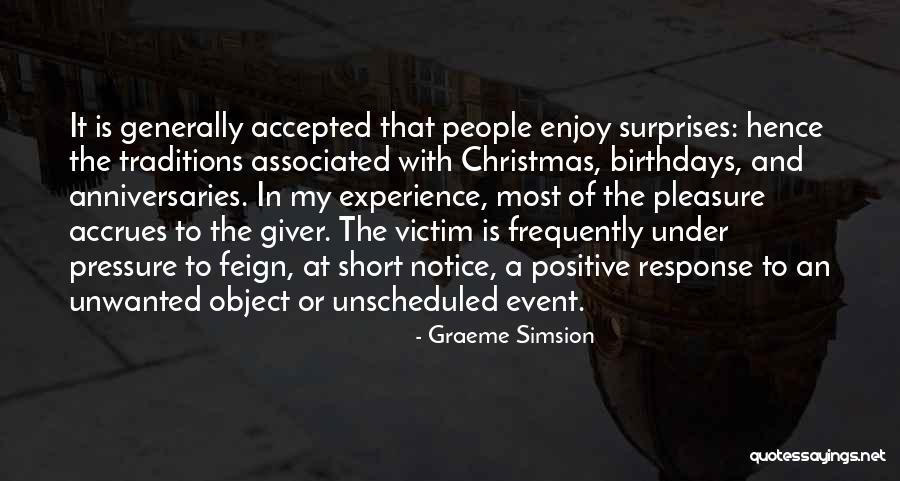 Graeme Simsion Quotes 1527873 Graeme Simsion Quotes 1527873