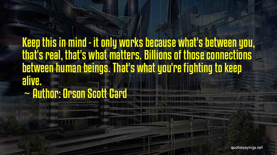 Graff Quotes By Orson Scott Card