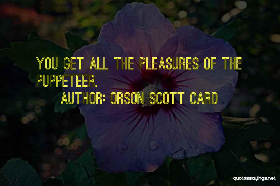 Graff Quotes By Orson Scott Card