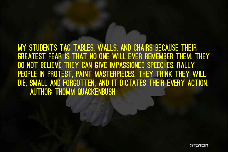 Graffiti Tagging Quotes By Thomm Quackenbush