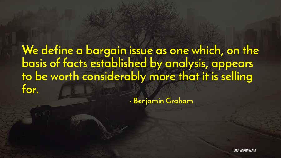 Graham Benjamin Quotes By Benjamin Graham