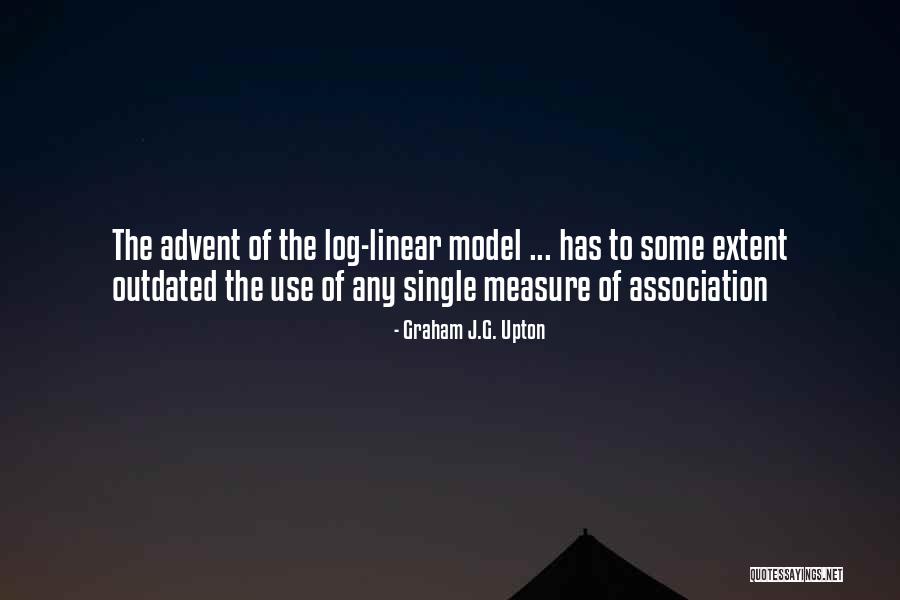 Graham J.G. Upton Quotes 400470