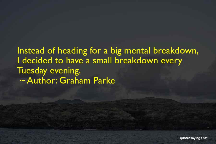 Graham Parke Quotes 362765