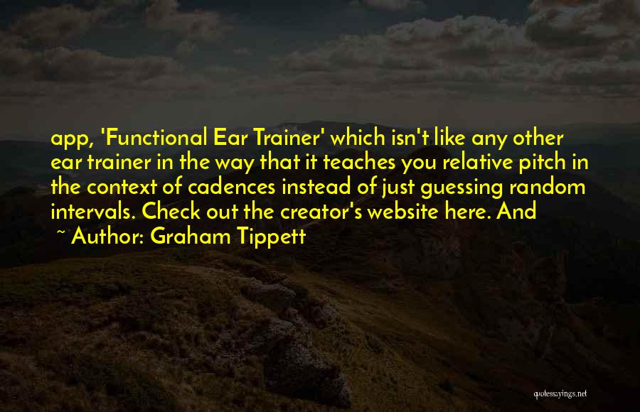 Graham Tippett Quotes 600766