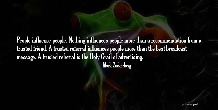 Grail Message Quotes By Mark Zuckerberg Grail Message Quotes By Mark Zuckerberg