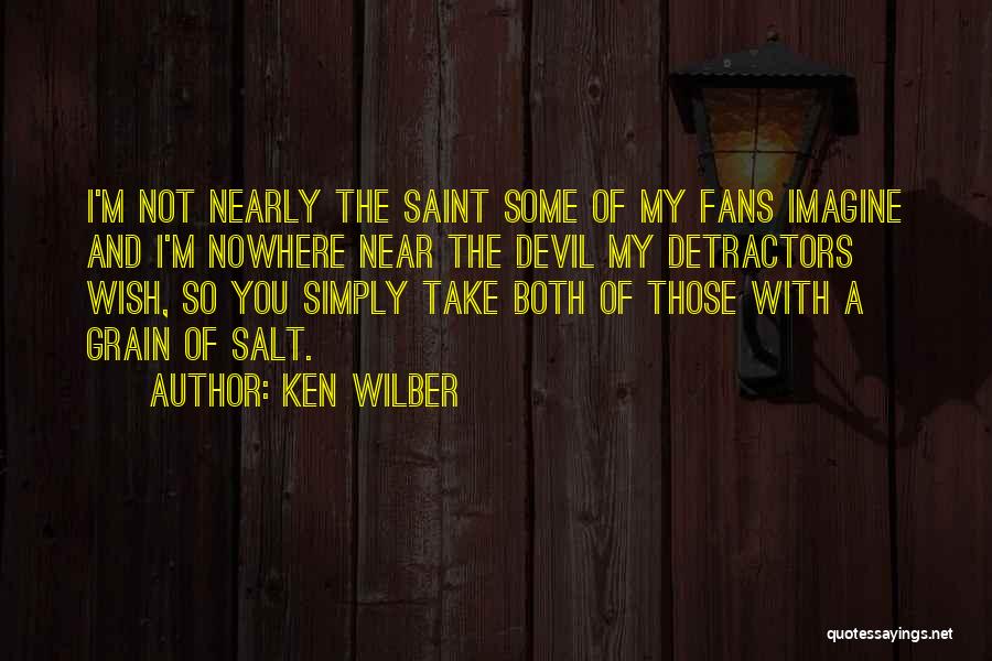 Grain Of Salt Quotes By Ken Wilber