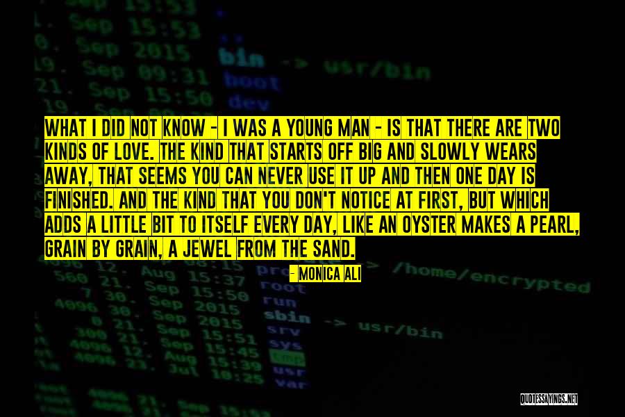 Grain Of Sand Love Quotes By Monica Ali Grain Of Sand Love Quotes By Monica Ali