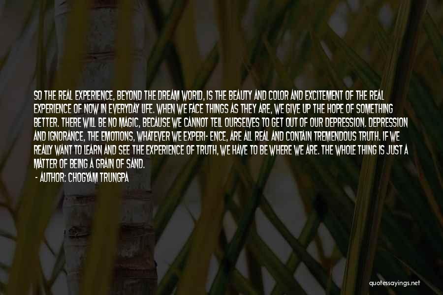 Grain Quotes By Chogyam Trungpa