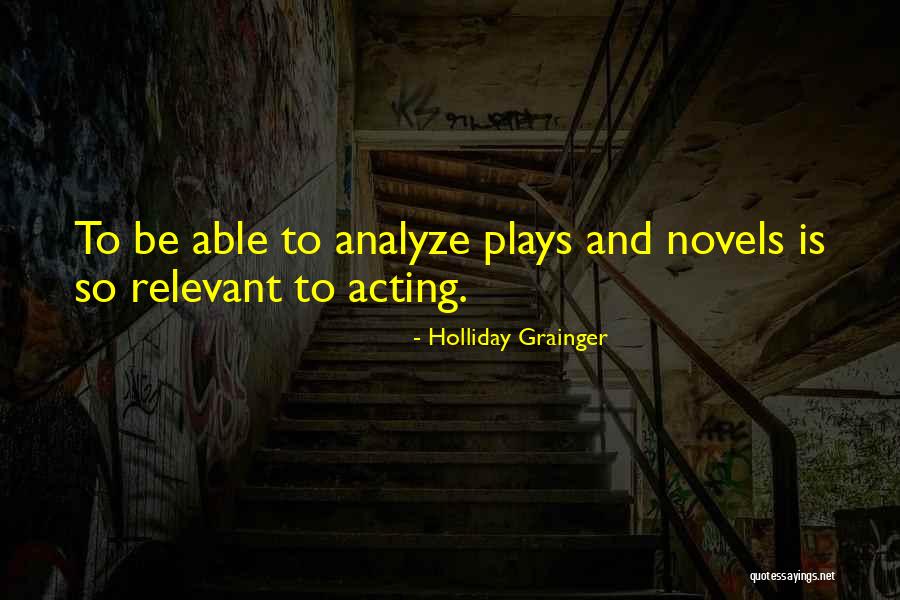 Grainger Inc Quotes By Holliday Grainger