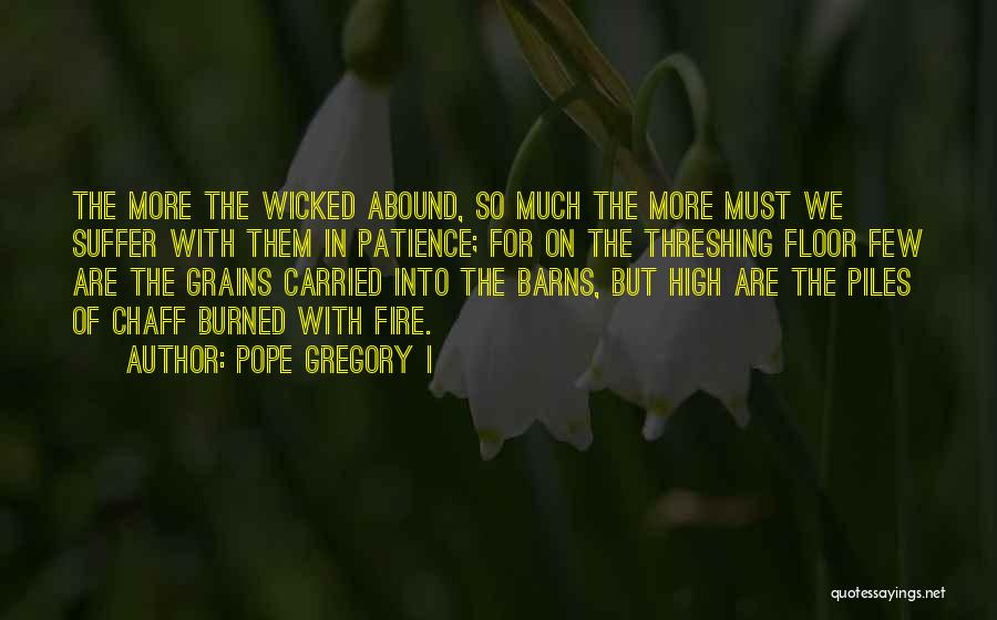 Grains Quotes By Pope Gregory I