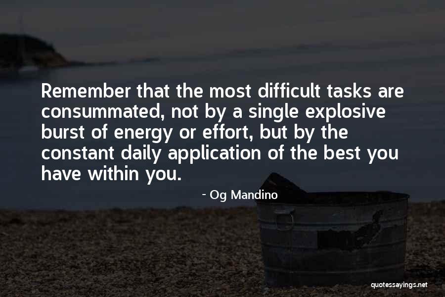 Gram Tica Da Quotes By Og Mandino Gram Tica Da Quotes By Og Mandino