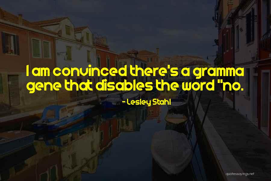 Gramma Quotes By Lesley Stahl Gramma Quotes By Lesley Stahl
