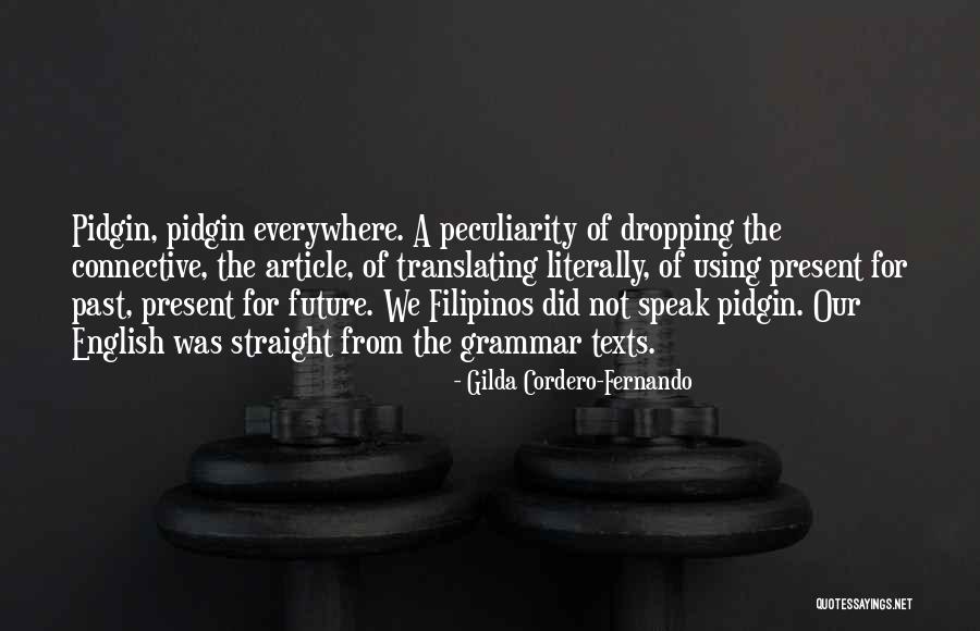 Grammar Using Quotes By Gilda Cordero-Fernando