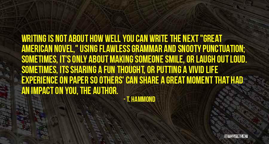 Grammar Using Quotes By T. Hammond