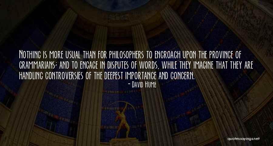 Grammarians Quotes By David Hume