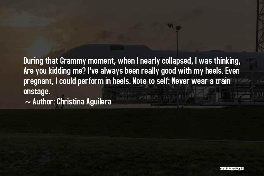 Grammy-grandma Quotes By Christina Aguilera