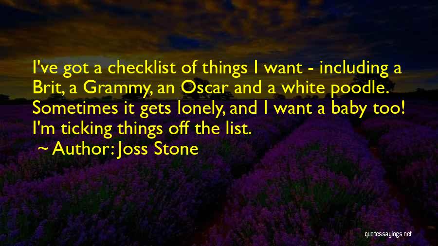 Grammy Quotes By Joss Stone