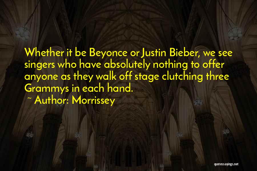 Grammys Quotes By Morrissey