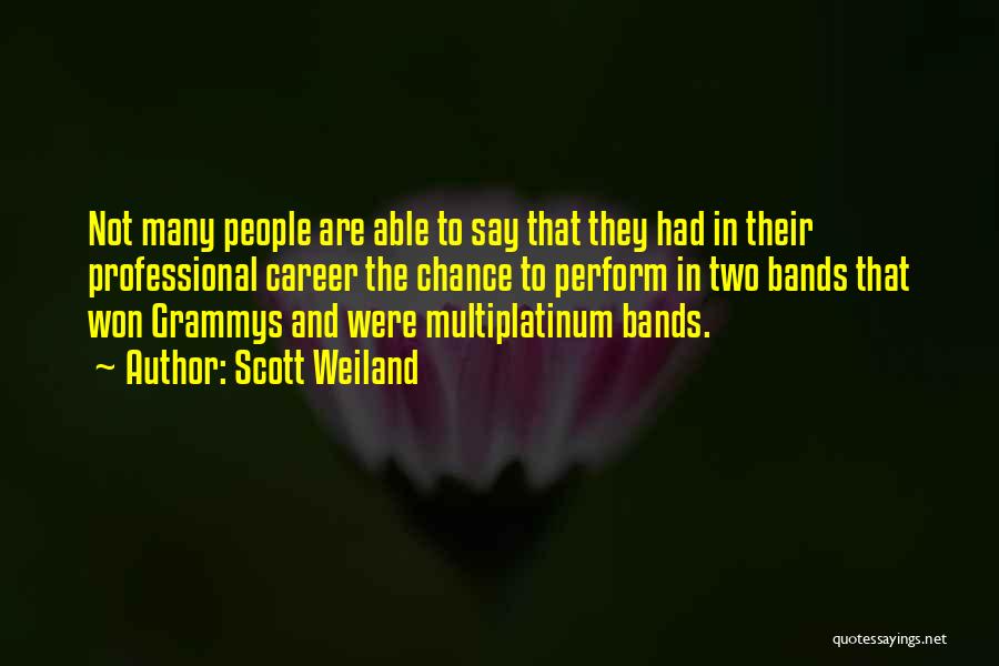 Grammys Quotes By Scott Weiland