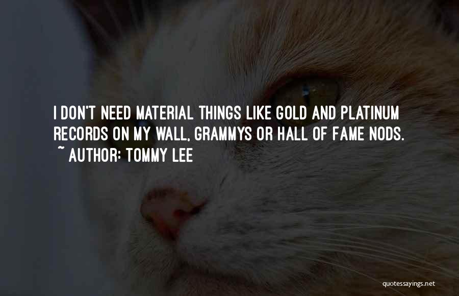 Grammys Quotes By Tommy Lee