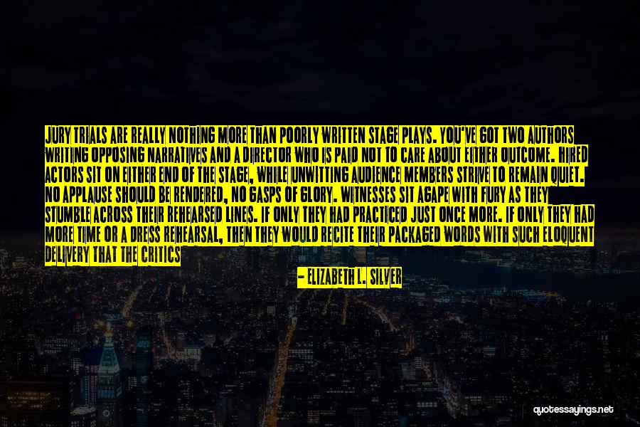 Granados Quotes By Elizabeth L. Silver Granados Quotes By Elizabeth L. Silver