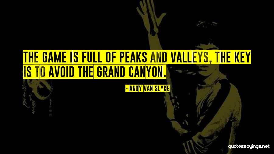 Grand Canyon Quotes By Andy Van Slyke