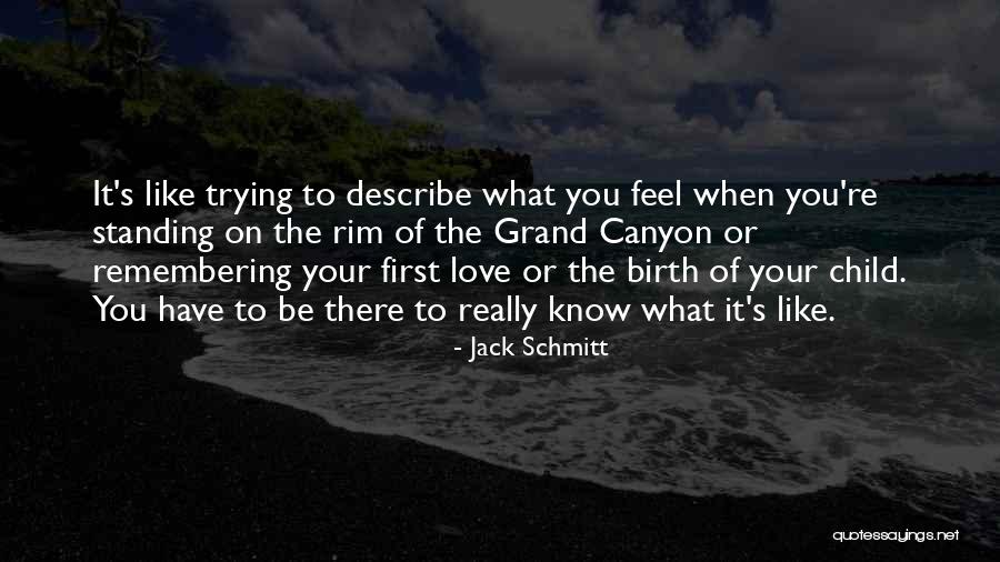 Grand Canyon Quotes By Jack Schmitt