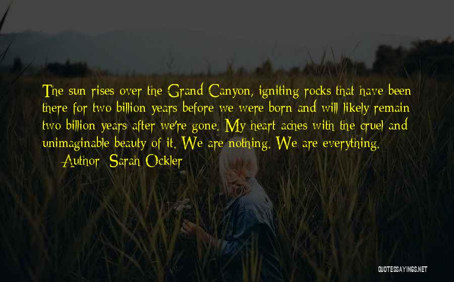 Grand Canyon Quotes By Sarah Ockler