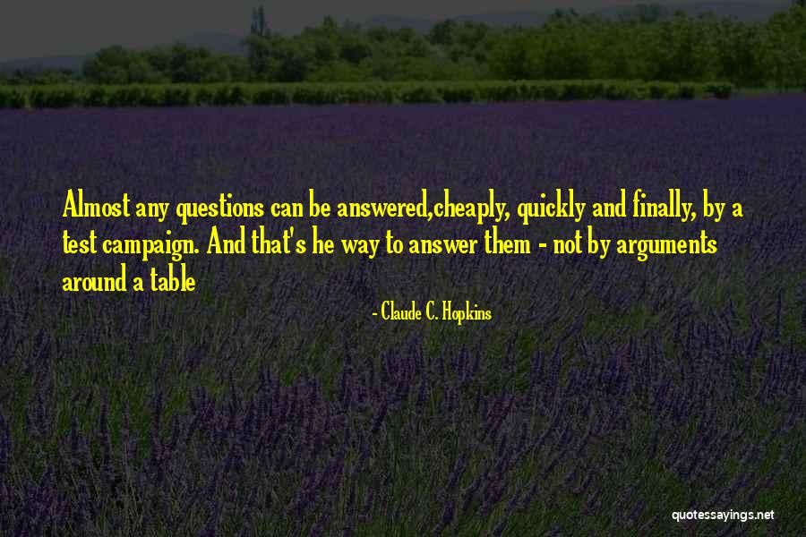 Grand Designs Kevin Mccloud Quotes By Claude C. Hopkins
