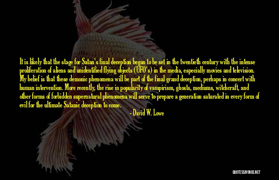 Grand Final Quotes By David W. Lowe