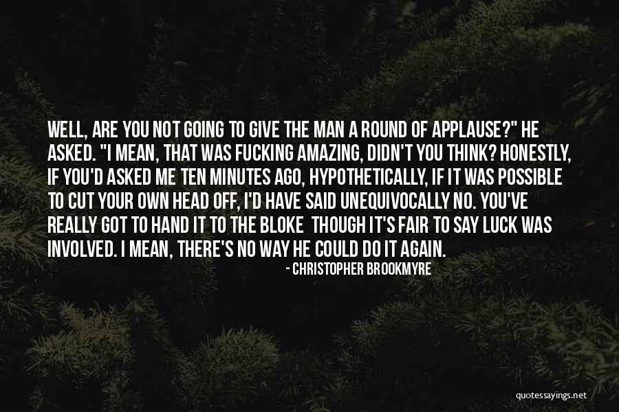 Grand Mommas Quotes By Christopher Brookmyre Grand Mommas Quotes By Christopher Brookmyre