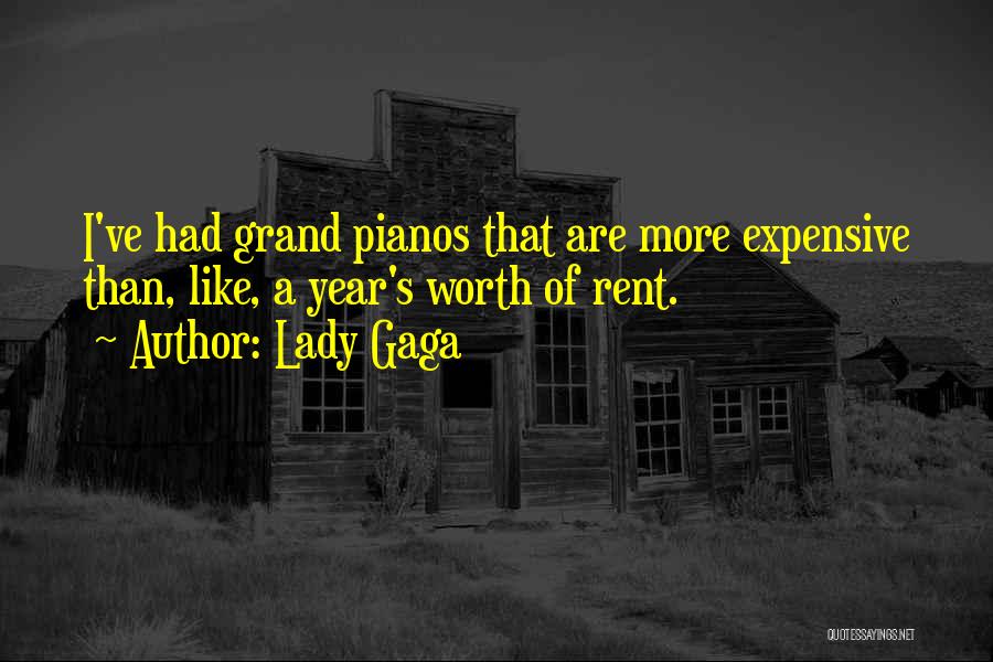 Grand Pianos Quotes By Lady Gaga