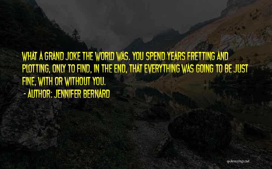 Grand Quotes By Jennifer Bernard