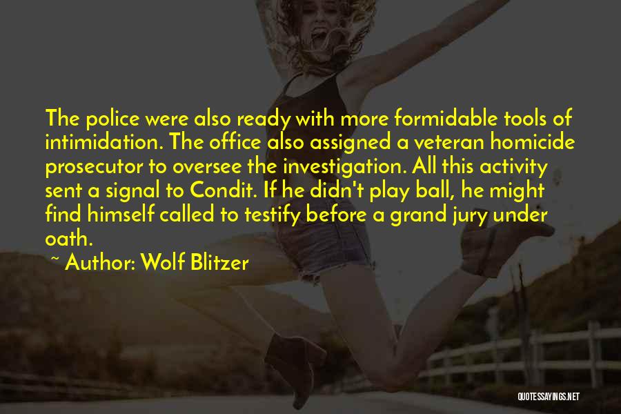 Grand Quotes By Wolf Blitzer