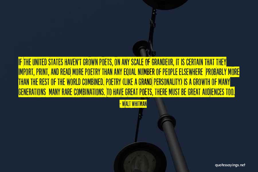 Grand Scale Quotes By Walt Whitman Grand Scale Quotes By Walt Whitman