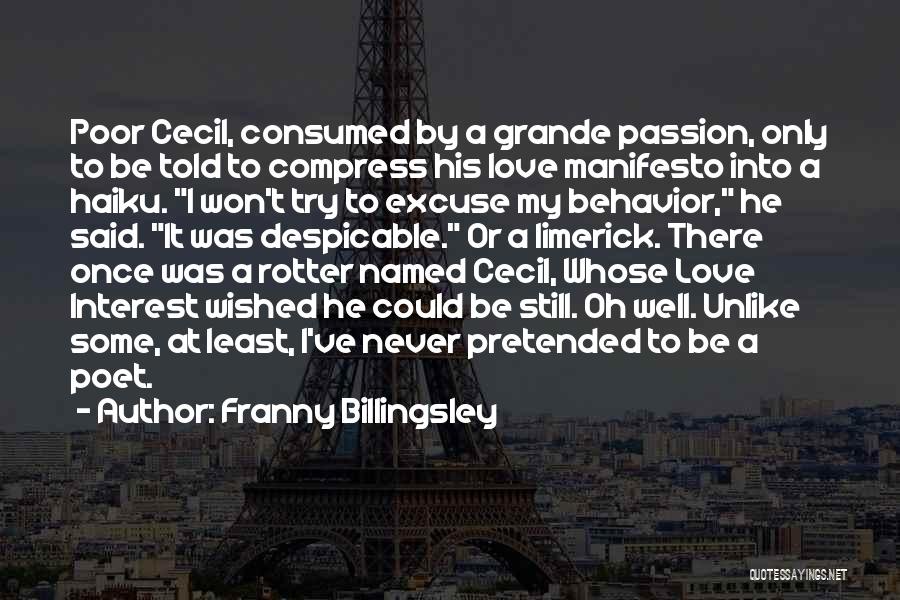 Grande Quotes By Franny Billingsley