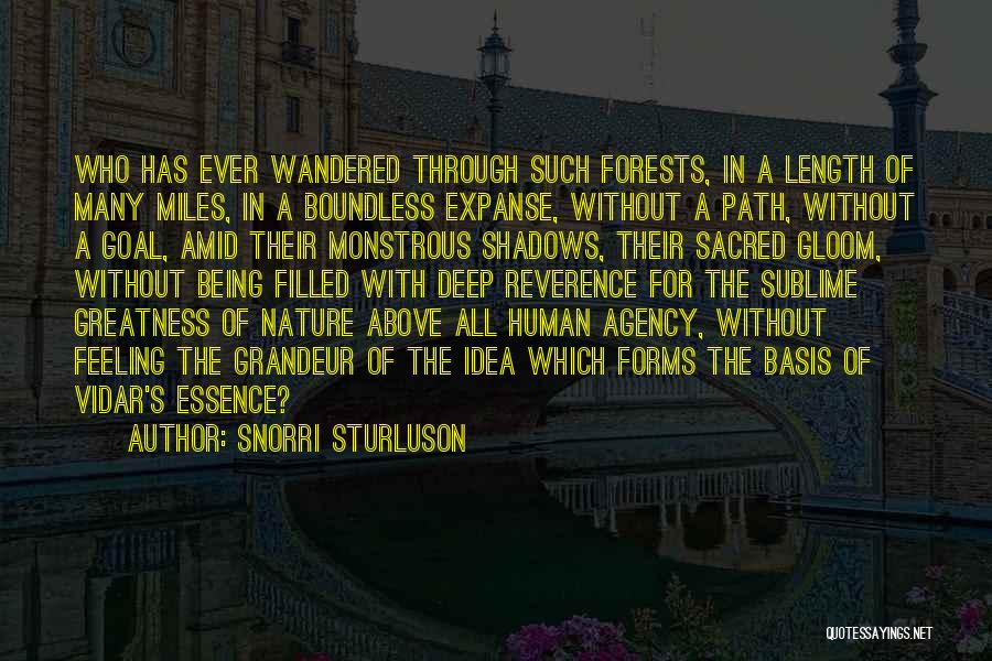 Grandeur Of Nature Quotes By Snorri Sturluson